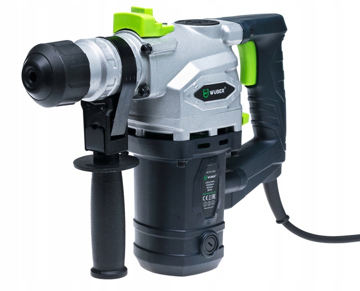 MŁOT UDAROWY MŁOTOWIERTARKA + DŁUTA, WIERTEŁA SDS+