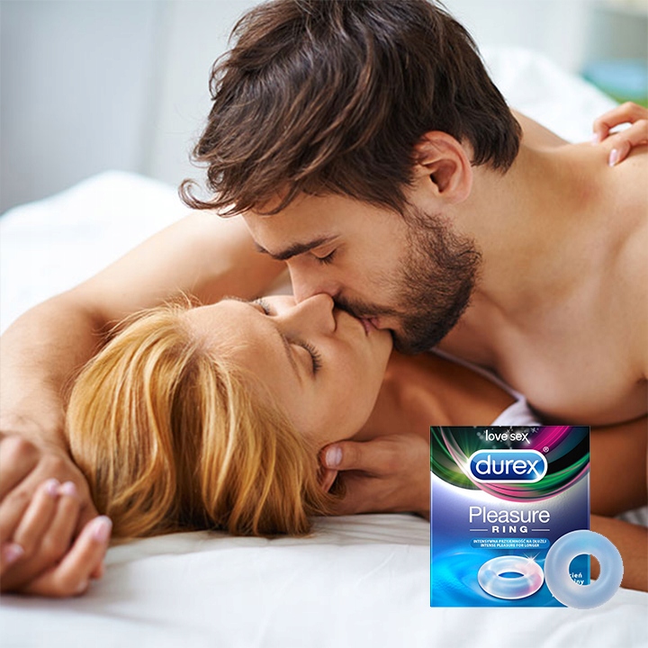DUREX PLEASURE RING PIERŚCIEŃ - DŁUŻSZA EREKCJA