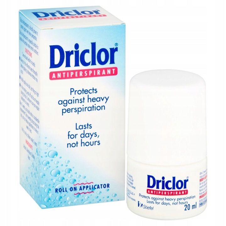 Driclor 20 ml antiperspirant roll-on