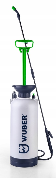 OPRYSKIWACZ CIŚNIENIOWY RĘCZNY DUŻY POJEMNOŚĆ 8L REGULACJA LANCA 98CM