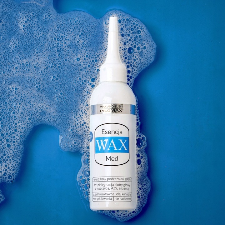 Na swędzącą skórę głowy Esencja- wcierka z olejem konopnym Wax Med
