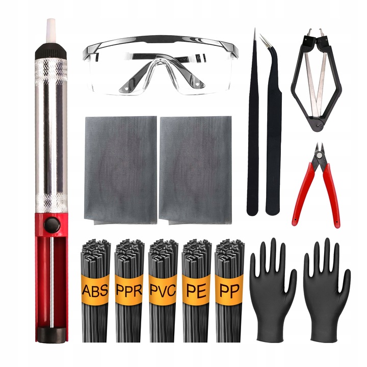 SPAWARKA do PLASTIKU ZESTAW STACJA LUTOWNICZA ZGRZEWARKA TWORZYW 0,5