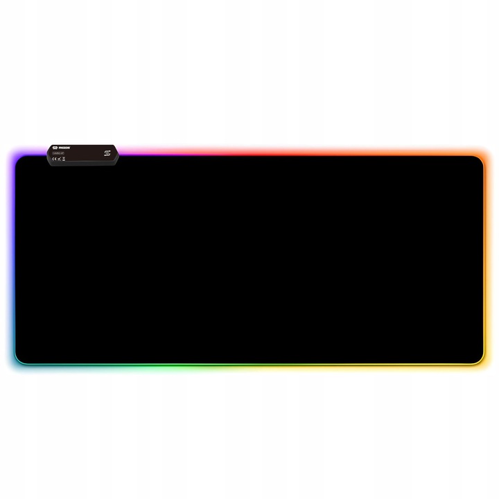 MOZOS DUŻA PODŚWIETLANA PODKŁADKA 80X30CM DLA GRACZY GAMINGOWA LED RGB