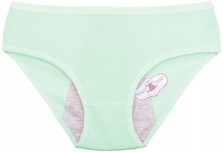 MAJTKI FIGI DAMSKIE BAWEŁNIANE MENSTRUACYJNE na miesiączkę ZESTAW