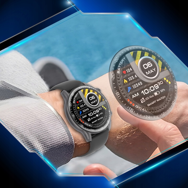 Smartwatch Zegarek Męski 2 gen Polskie Menu Połączenia Sport Smart Watch
