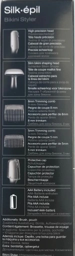 BRAUN trymer Silk epil FG 1100 BIKINI BRWI