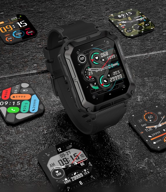 CUBOT C2OPRO SMARTWATCH PANCERNY PULS ROZMOWY TEL