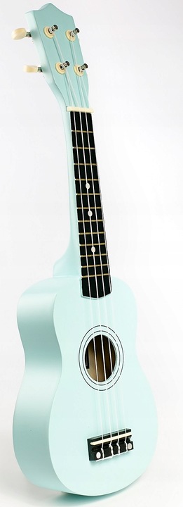 UKULELE SOPRANOWE +TUNER+TABELA+POKROWIEC NIEBIESKIE