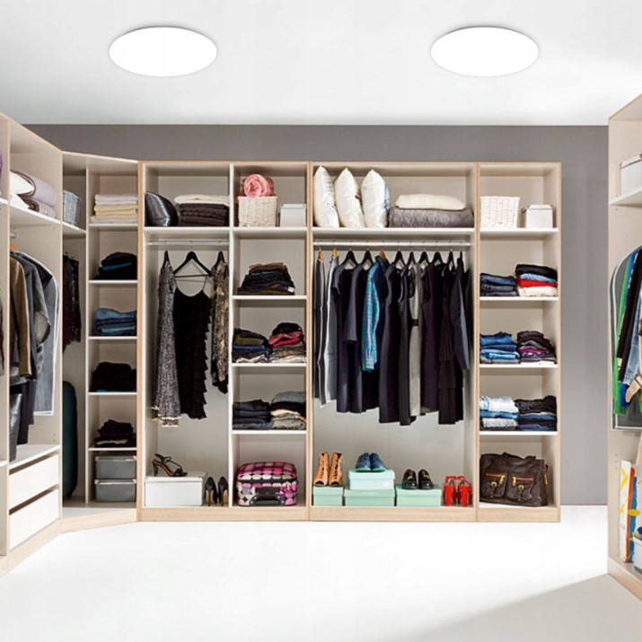 Plafon LED lampa sufitowa panel czujnik ruchu zmierzchu 18W panel