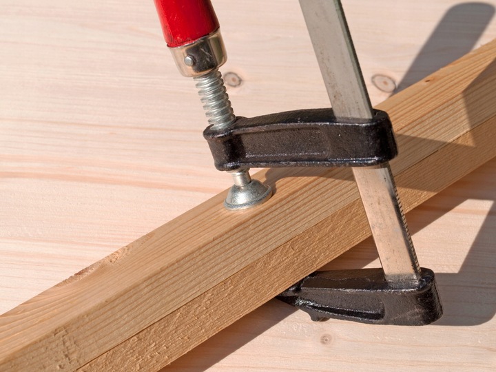 Ścisk stolarski śrubowy zacisk Typ F 150 mm