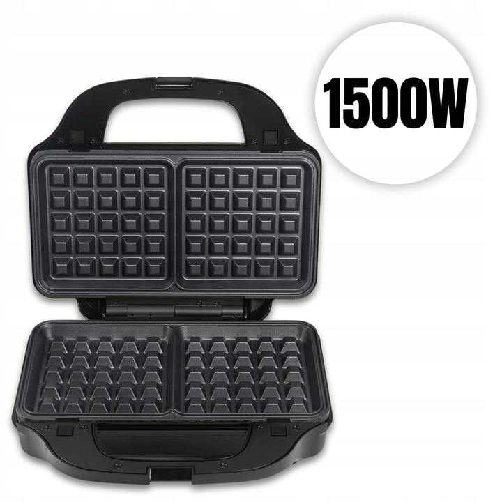 OPIEKACZ GRILL GOFROWNICA 3W1 DO KANAPEK TOSTÓW TOSTER ELEKTRYCZNY