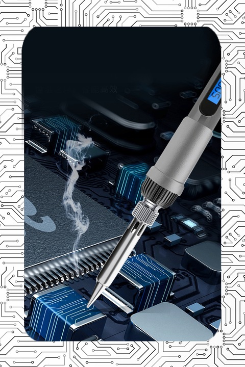 MOCNA LUTOWNICA OPOROWA KOLBOWA LCD STACJA LUTOWNICZA 60W 900M Z