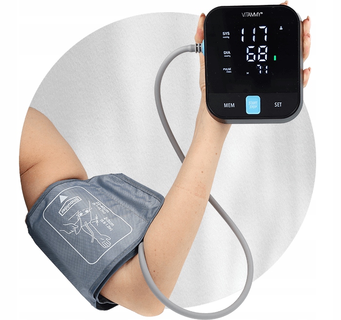 CIŚNIENIOMIERZ VITAMMY NEXT E5 MÓWI PO POLSKU ARYTMIA ETUI ZASILACZ GRATIS