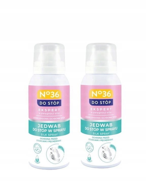Silk Jedwab w sprayu 2w1 75ml - Ochrona stóp przeciw otarciom
