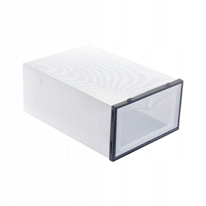 10 x PUDEŁKO POJEMNIK ORGANIZER NA BUTY Z KLAPĄ