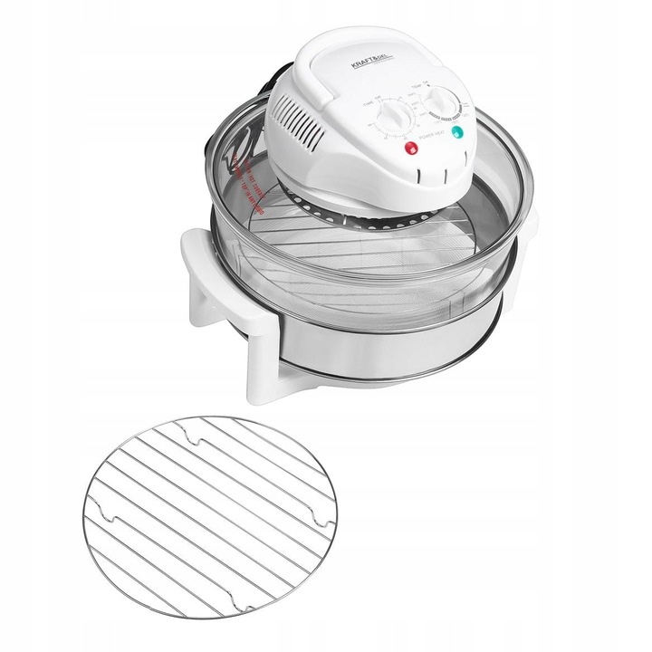 KOMBIWAR PIEC HALOGENOWY MINI PIEKARNIK GARNEK ELEKTRYCZNY 18L 1500W