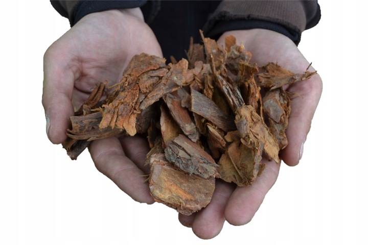 Kora sosnowa sortowana ŚREDNIA 80 l, przesiewana