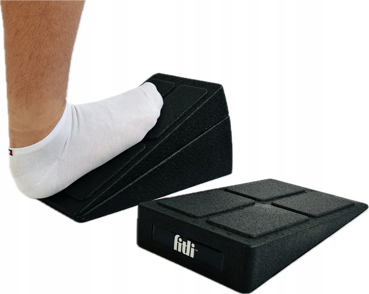 Klin PODPÓRKA do Rozciągania Łydek Ćwiczeń Platforma Regulowana SLANT