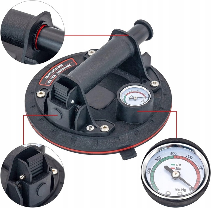 UCHWYT PRZYSSAWKA PRÓŻNIOWA DO GRESU SZYB SPIEKÓW