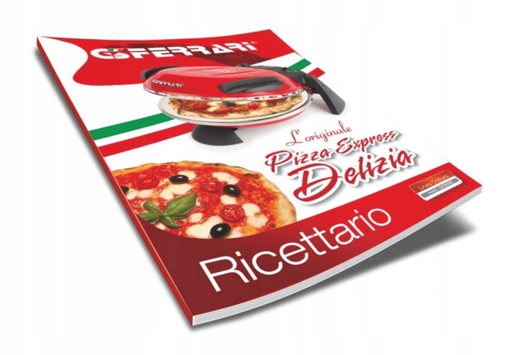 PIEC DO PIZZY G3FERRARI G10006 kamień 400°C + NÓŻ DO PIZZY + EBOOK