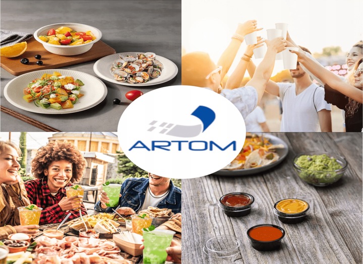 Kubki papierowe do gorących i zimnych napojów + wieczka jednorazowe 250ml