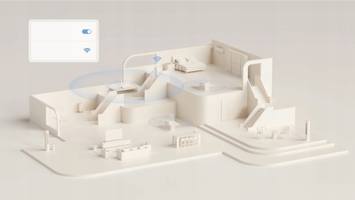 ROUTER Bezprzewodowy XIAOMI AX3000T 802.11a/b/g/n/ac/ax 802.3/3u/3ab MESH