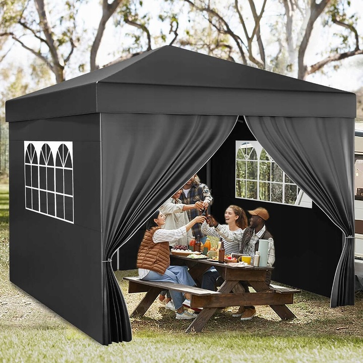 PAWILON OGRODOWY AUTOMATYCZNY NAMIOT HANDLOWY 3x3 m EKSPRESOWY 4