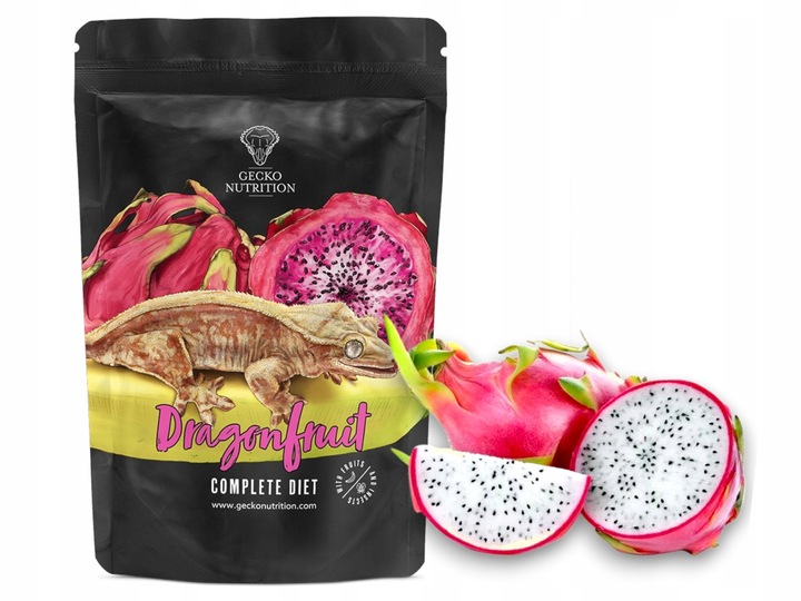 Gecko Nutrition - Smoczy owoc - Dragonfruit 50g Pokarm, papka dla gekona