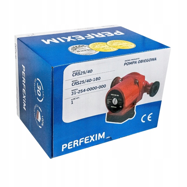 POMPA OBIEGOWA CYRKULACYJNA 3 BIEGOWA 25-40/180 SOLIDNA MOCNA WYDAJNA 230V