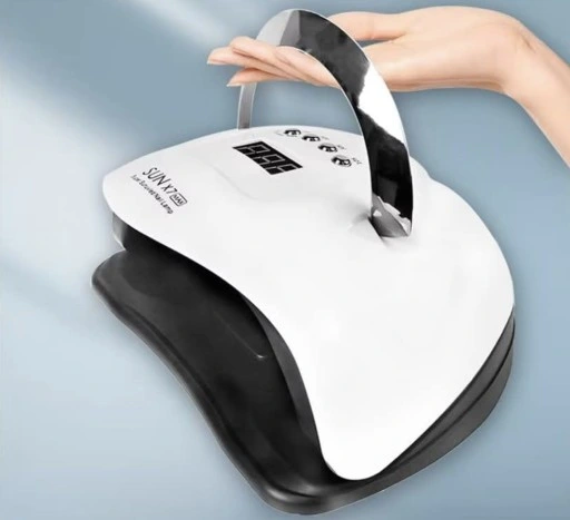 LAMPA DO PAZNOKCI UV LED 220W DO HYBRYD ŻELI MOCNA HYBRYDY SUN X7 MAX LCD