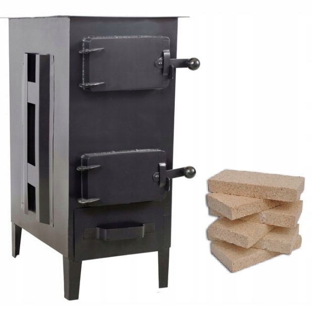 PIEC SZAMOTOWY Kominek Typu Koza Piecyk APOLLO ATEST POLSKI PRODUKT EKO