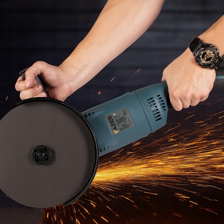 SZLIFIERKA KĄTOWA 230mm DUŻA WOLNY START SOFT KĄTÓWKA 3000W MOCNA +