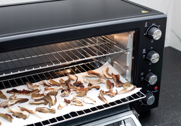 Mini Piekarnik 65L suszarka do grzybów - termoobieg rożno światło 2x