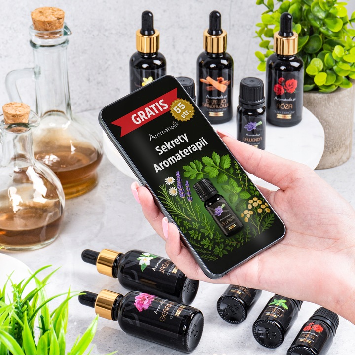 Naturalne KWIATOWE Olejki Zapachowe do Domu | Zapach do Sypialni