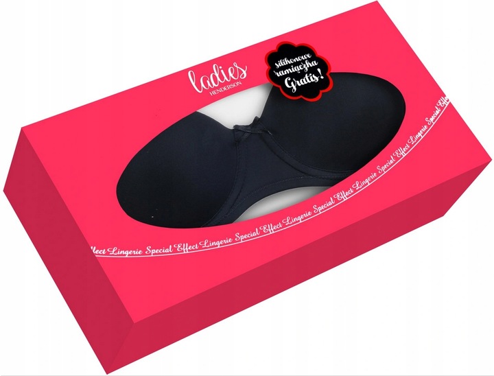 HENDERSON BIUSTONOSZ RAFF BARDOTKA CZARNY 80E