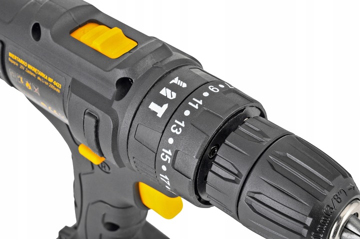 WIERTARKO Wkrętarka UDAROWA akumulatorowa 20V Li-Lon 2x AKU MP0423