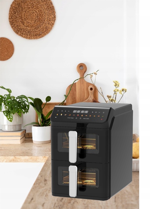 FRYTKOWNICA BEZTŁUSZCZOWA 2800W AIR FRYER 11L DUŻA XXL