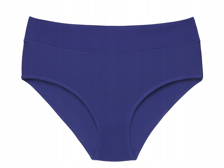 4x Majtki bawełniane figi damskie wysoki stan duże rozmiary size plus