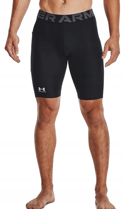 UNDER ARMOUR Spodenki kompresyjne HG Armor Lng Shorts-BLK