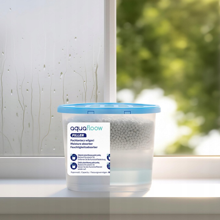 Jednorazowy pochłaniacz wilgoci osuszacz powietrza na wilgoć bez zapachu 5x