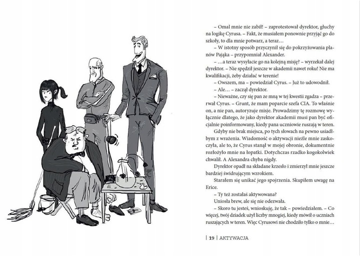 DLA DZIECKA. Szkoła szpiegów na nartach - S. Gibbs