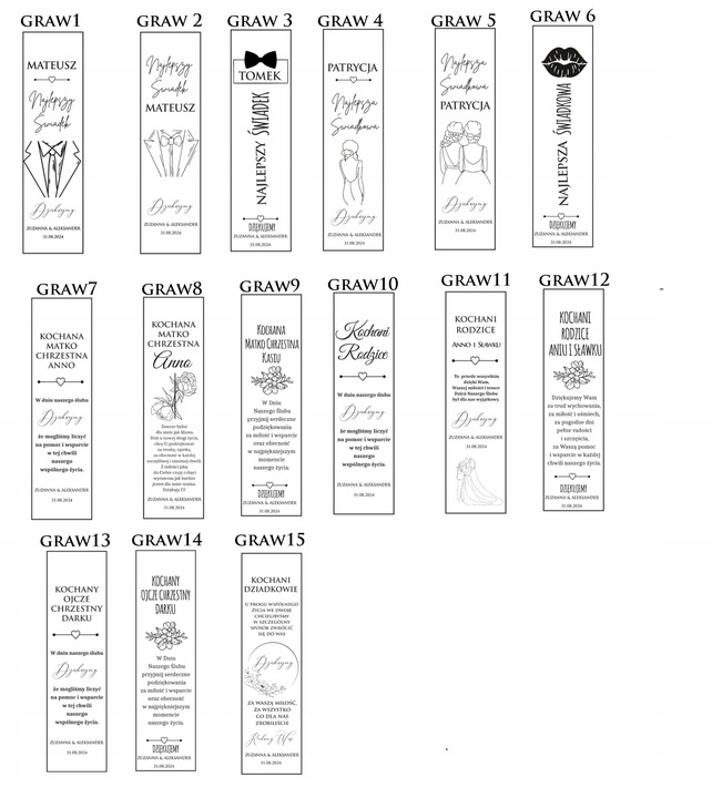 skrzynka na wino prezent dla RODZICÓW ŚWIADKÓW CHRZESTNYCH ŚLUB WESELE