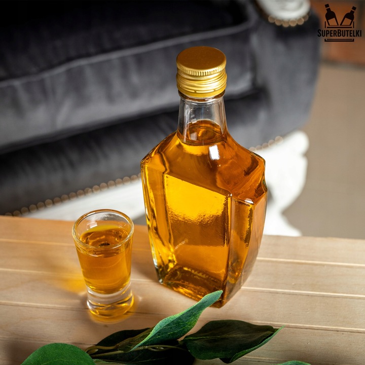 10x Butelki szklane Bonaparte 250 ml na bimber wino NALEWKI WÓDKĘ SOK