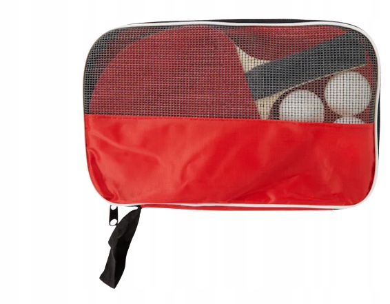 ZESTAW DO PING PONGA TENISA STOŁOWEGO PALETKI RAKIETKI + POKROWIEC+PIŁECZKI