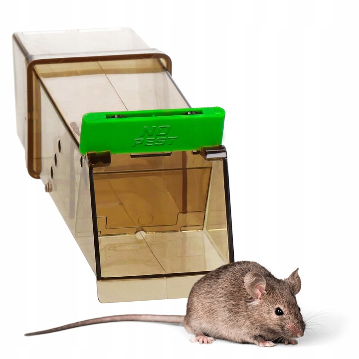 HUMANITARNY CHWYTACZ ŻYWOŁAPKA ŁAPKA PUŁAPKA NA MYSZY GRYZONIE NO PEST