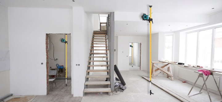 TYCZKA ROZPOROWA 3,65M DO LASERA POZIOMICY LASEROWEJ STATYW DRĄŻEK