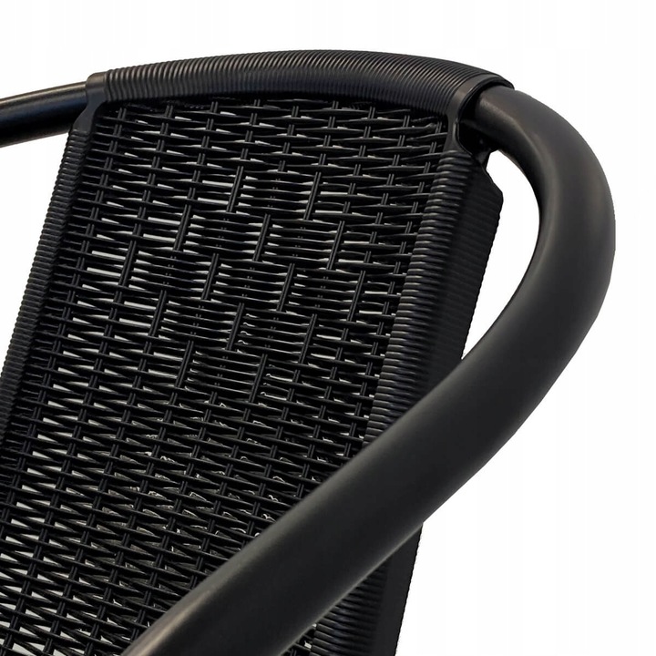 Zestaw 4 krzeseł ogrodowych - komplet FLORA