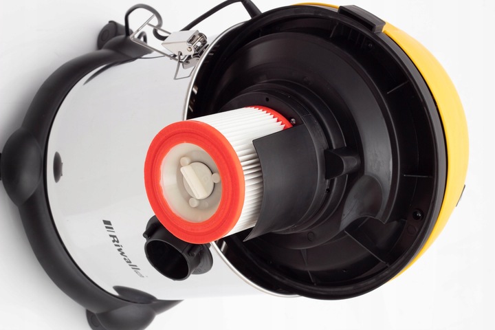 Odkurzacz przemysłowy bezworkowy Riwall FERDEK 1.0 RVC-03 DO GIPSU PYŁ