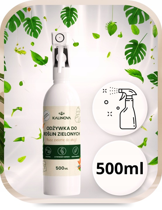 Odżywka Nawozowa Nawóz Do Liści Roślin Zielonych Monstery Palm Fikusa