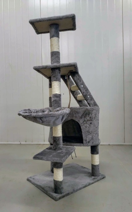 Drapak dla kota legowisko domek budka drzewo 120cm (F022)